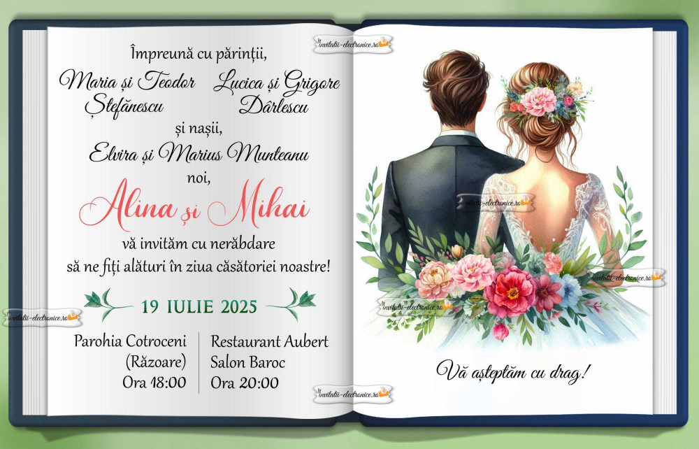 Invitatie - carte