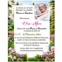 Invitatie la botez