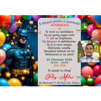 Invitatie cu Batman