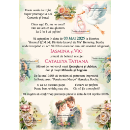 Invitatie nunta si botez